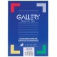 Gallery étiquettes blanches, ft 105 x 35 mm (l x h), coins carrés, boîte de 1.600 étiquettes