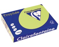 Clairefontaine Trophée Pastel, papier couleur, A4, 160 g, 250 feuilles, vert golf