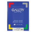 Gallery étiquettes blanches, ft 105 x 48 mm (l x h), coins carrés, boîte de 1.200 étiquettes