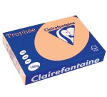 Clairefontaine Trophée Pastel, papier couleur, A4, 160 g, 250 feuilles, saumon