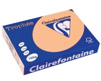 Clairefontaine Trophée Pastel, gekleurd papier, A4, 160 g, 250 vel, zalm