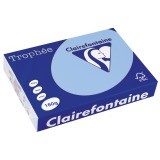 Clairefontaine Trophée Pastel, papier couleur, A4, 160 g, 250 feuilles, bleu vif