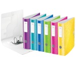 Lever arch file coated Active Wow A4 maxi - 8 cm spine assorted colors