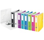 Lever arch file coated Active Wow A4 maxi - 8 cm spine assorted colors