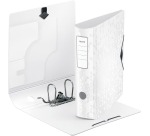 Leitz WOW lever arch file Active, 8.2 cm spine, white