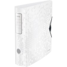 Leitz WOW classeur à levier Active, dos de 8,2 cm, blanc