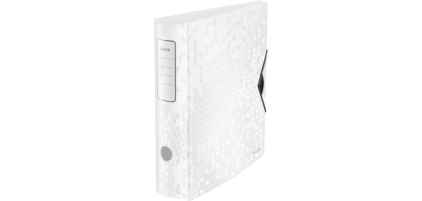 Leitz WOW lever arch file Active, 8.2 cm spine, white