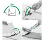 Leitz WOW classeur à levier Active, dos de 8,2 cm, rouge