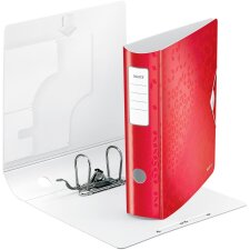 Leitz WOW classeur à levier Active, dos de 8,2 cm, rouge