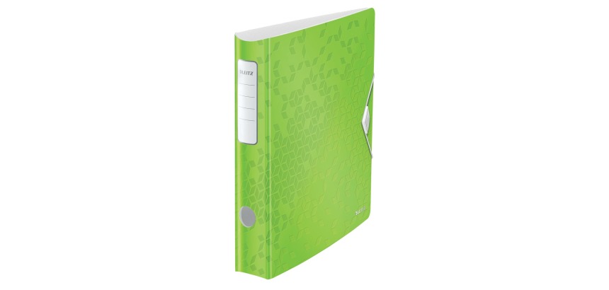 Leitz WOW lever arch file Active, 6.5 cm spine, green