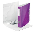 Leitz WOW ordner Active rug van 6,5 cm, paars