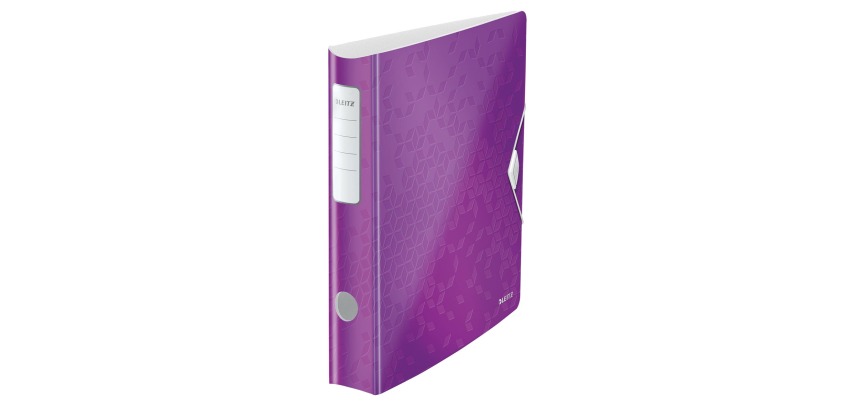 Leitz WOW classeur à levier Active, dos de 6,5 cm, violet