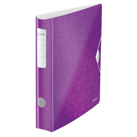 Leitz WOW classeur à levier Active, dos de 6,5 cm, violet