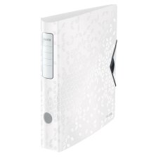 Leitz WOW classeur à levier Active, dos de 6,5 cm, blanc