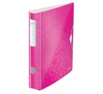 Leitz WOW classeur à levier Active, dos de 6,5 cm, rose