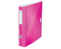 Leitz WOW ordner Active rug van 6,5 cm, roze