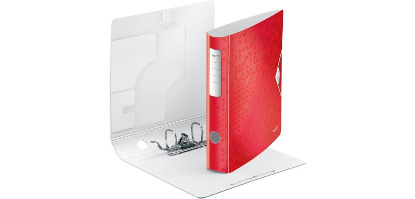 Leitz WOW ordner Active rug van 6,5 cm, rood