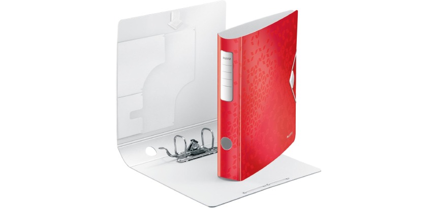 Leitz WOW ordner Active rug van 6,5 cm, rood
