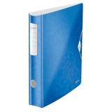 Leitz WOW lever arch file Active, 6.5 cm spine, blue