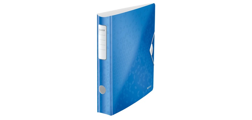 Leitz WOW lever arch file Active, 6.5 cm spine, blue