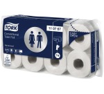 Tork toiletpapier Advanced, 2-laags, systeem T4, 250 vellen, pak van 8 rollen