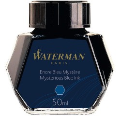 Encre pour Stylo Plume Waterman 50ml bleu/ noir
