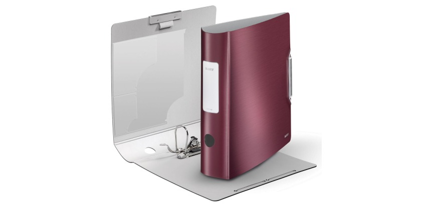 Leitz Active Style Binder 7.5 cm spine, red