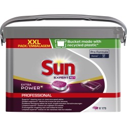 Sun Pro Formula Expert All-in-one tablettes pour lave-vaisselle, extra power, seau de 200 pièces