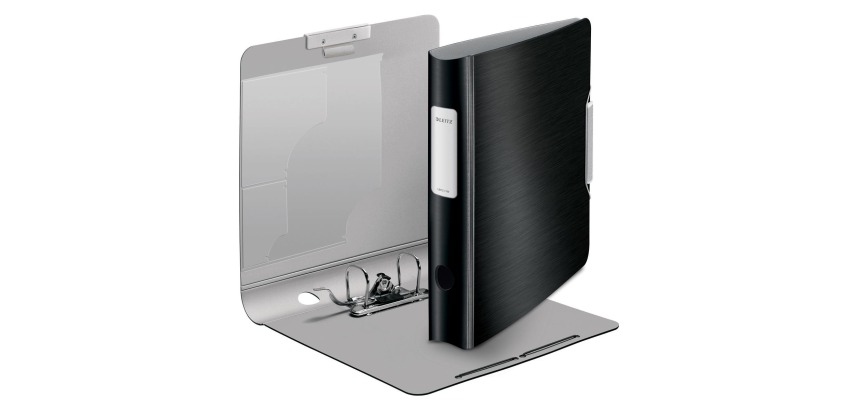 Leitz Ordner Active Style rug van 5 cm, satijnzwart