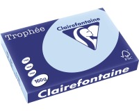Clairefontaine Trophée Pastel, gekleurd papier, A3, 160 g, 250 vel, blauw