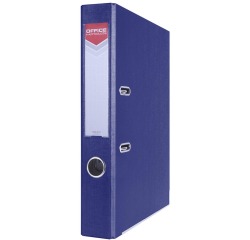 OFFICE Produkte Ordner, für A4, aus Karton, Rücken 5,5 cm, dunkelblau