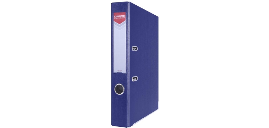 OFFICE products ordner, voor A4, uit karton, rug van 5,5 cm, donkerblauw