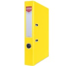 OFFICE products binder, for A4, cardboard, 5.5 cm spine, yellow