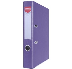 OFFICE Produkte Ordner, für A4, aus Karton, Rücken 5,5 cm, violett