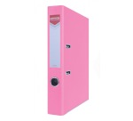 OFFICE products binder, for A4, cardboard, 5.5 cm spine, pink