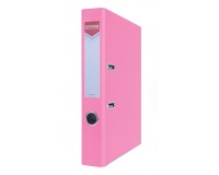 OFFICE products binder, for A4, cardboard, 5.5 cm spine, pink