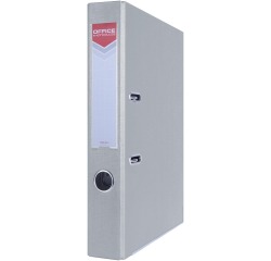 OFFICE products classeur, pour A4, en carton, dos de 5,5 cm, gris