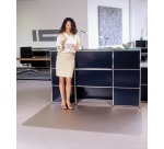 Floortex tapis de sol Cleartex Advantagemat, pour moquette, rectangulaire, ft 116 x 150 cm