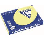 Clairefontaine Trophée Pastell, Farbiges Papier, A3, 160 g, 250 Blätter, Narzisse