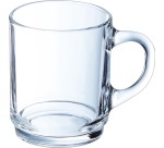 Luminarc Glas mit Griff, aus Glas, 25 cl, stapelbar