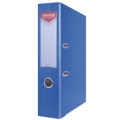OFFICE products classeur, pour A4, en carton, dos de 7,5 cm, bleu