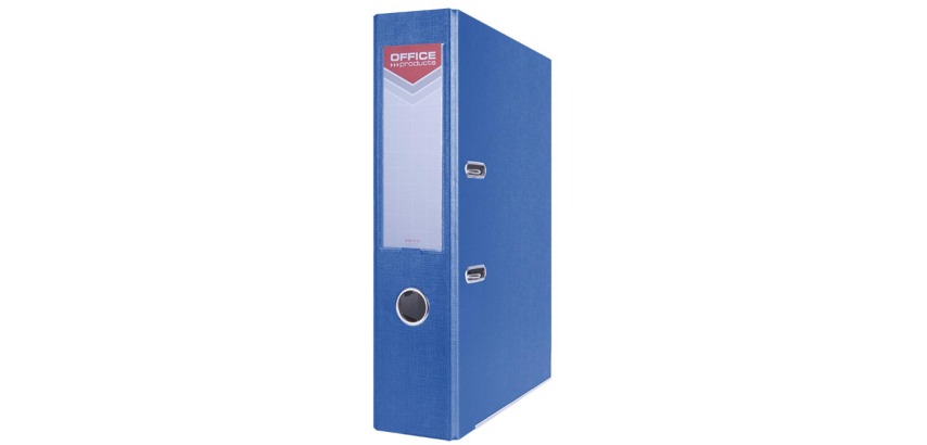 OFFICE products classeur, pour A4, en carton, dos de 7,5 cm, bleu