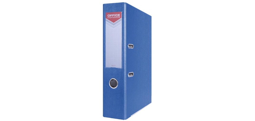 OFFICE products binder, for A4, cardboard, spine 7.5 cm, blue