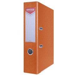 OFFICE products classeur, pour A4, en carton, dos de 7,5 cm, orange