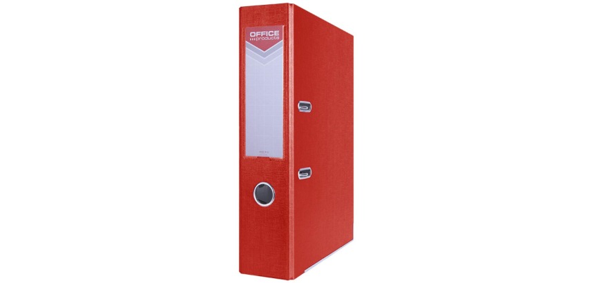 OFFICE products ordner, voor A4, uit karton, rug van 7,5 cm, rood