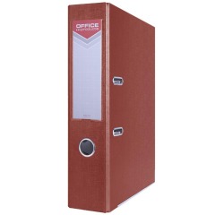 OFFICE products ordner, voor A4, uit karton, rug van 7,5 cm, bordeau