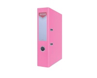 OFFICE products classeur, pour A4, en carton, dos de 7,5 cm, rose