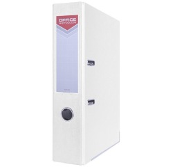 OFFICE-Produkte Ordner, für A4, aus Karton, Rücken 7,5 cm, weiß