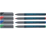 Schneider permanent marker Maxx 222, etui de 4 pièces en couleurs assorties