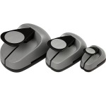 Creativ Company decorative punches, circle, set of 3 pieces (25 - 49 - 75 mm)